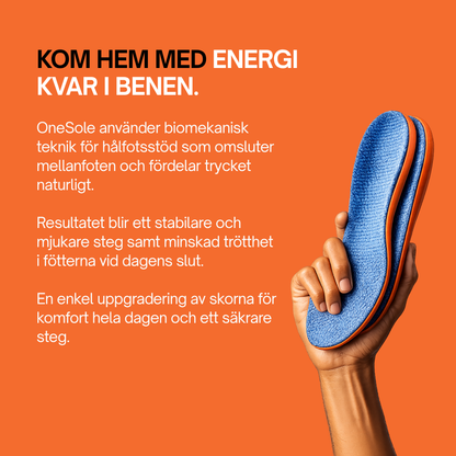 OneSole™ Ortopedisk Inläggssula