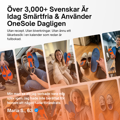 OneSole™ Ortopedisk Inläggssula